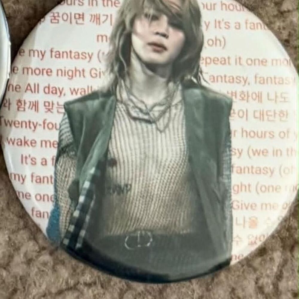 Jimin of BTS custom Pin Badge 2.25" New Arirang Tour Style